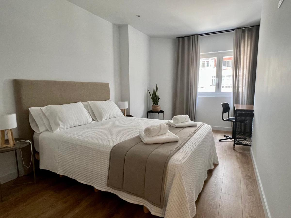 Piso Exclusivo En Vigo Centrico, Negocios, Confort Exteriör bild